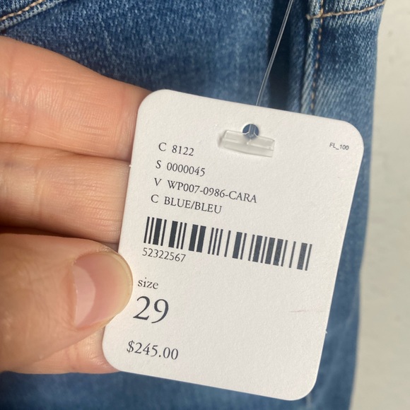 FREE PEOPLE 3x1 N.Y.C. Poppy Slim Boot Cut Jean Button Fly 29 - Picture 8 of 16